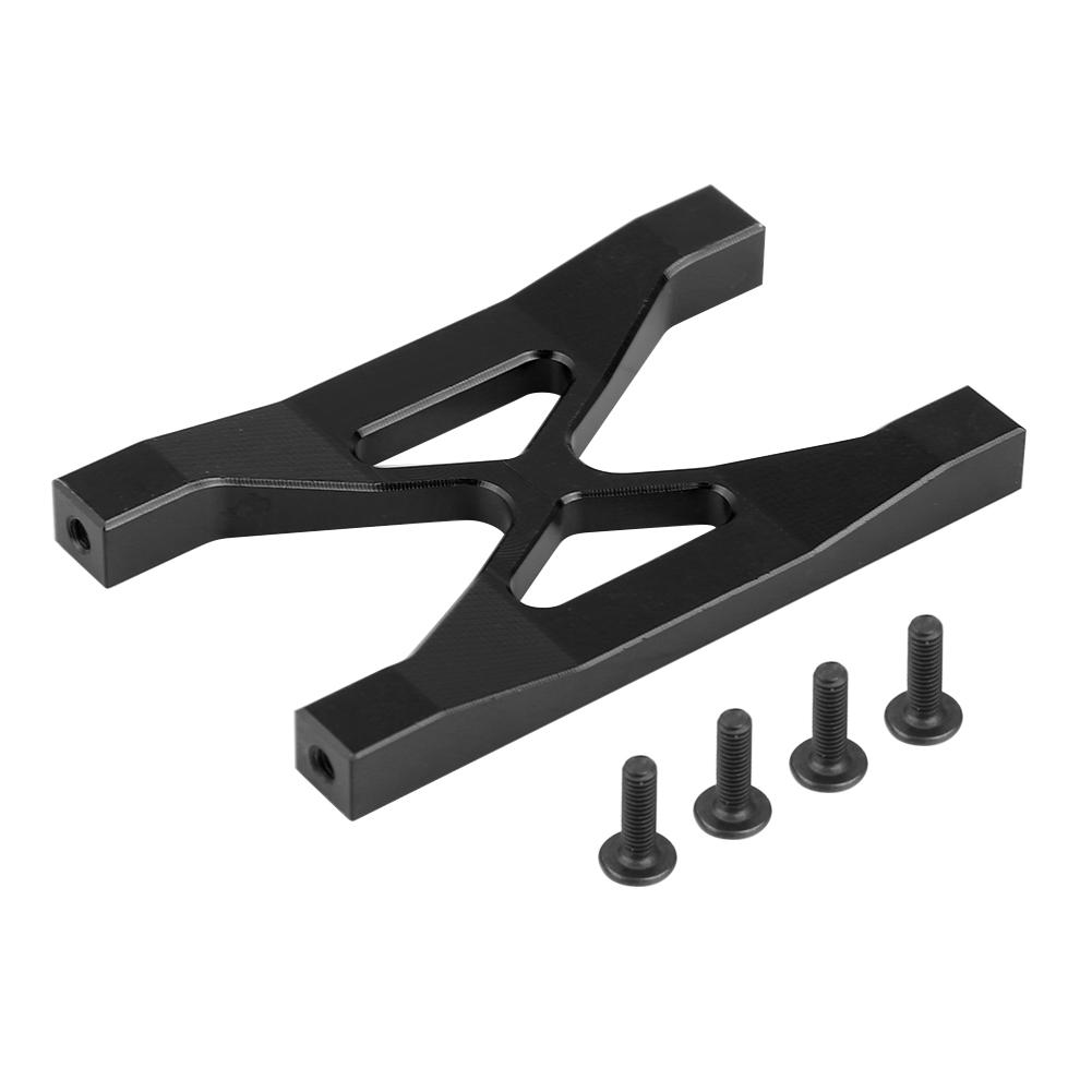 

RC Car Aluminum Bumper Frame Brace for Axial SCX10 Electric Remote Control Crawler (Black)