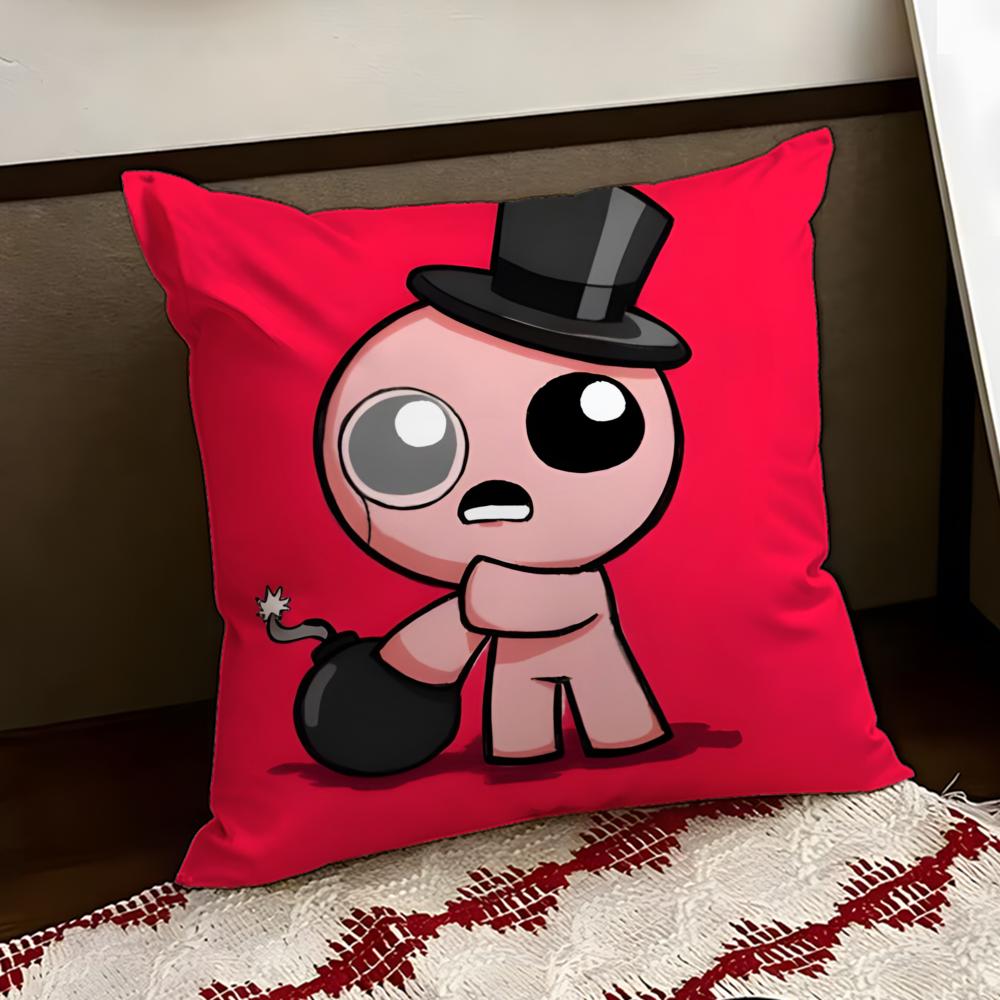 The BBinding of Isaac Cushion Cover Reversible Soft Durable Pillow Cover Home  Car MultiScene Use for Daily Comfort