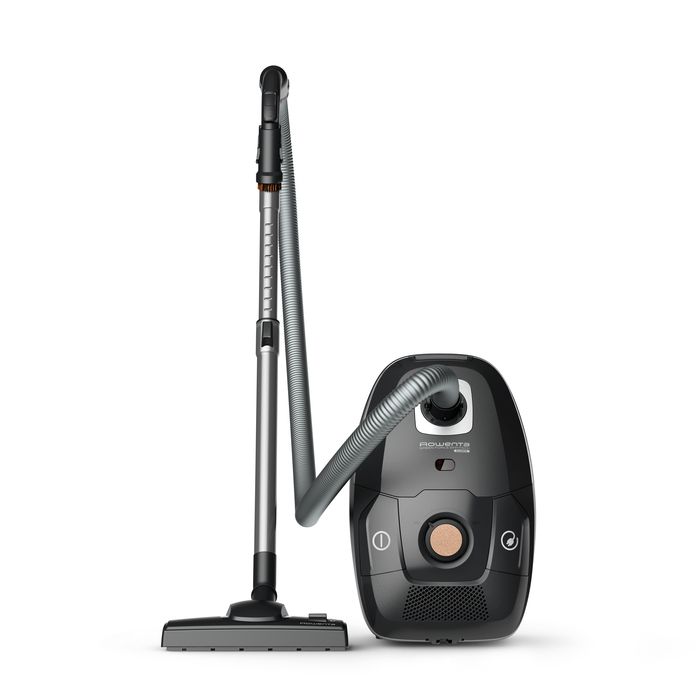 Rowenta Aspirateur avec sac, Moteur ultra basse consommation, Eco-conçu, Ultra-silencieux, Haute filtration RO6189EA