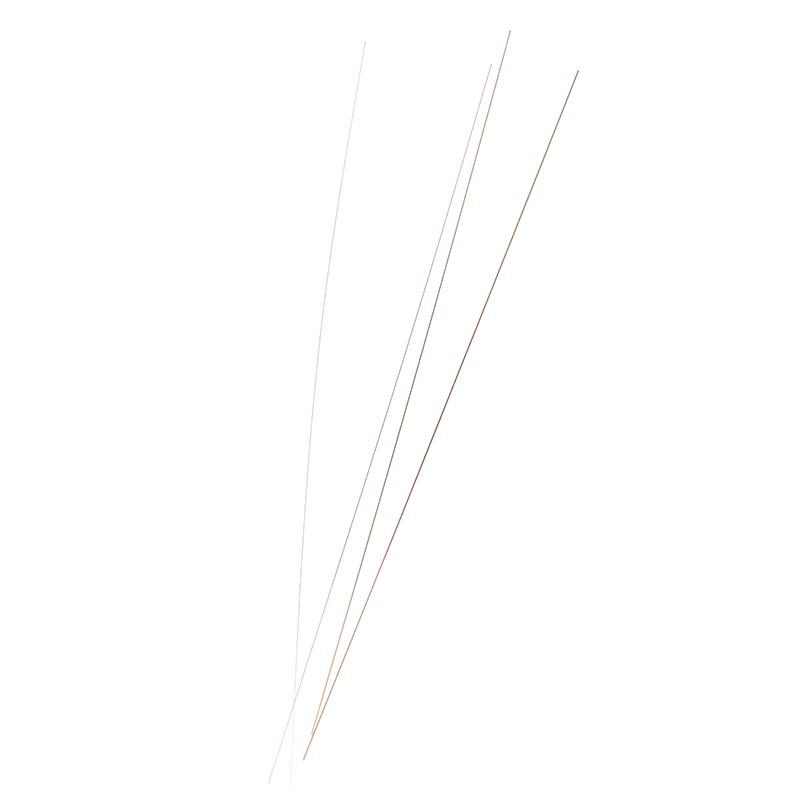 100PCS For Edm Drilling Machine Wire Cutting Accessories Consumables Single Hole 0.3/0.5/0.8/1.0*400 Brass Copper Tube