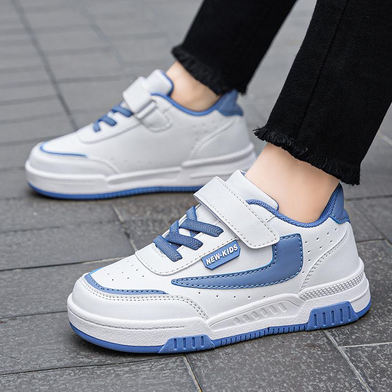 Children's Middle-aged and Older Children's Shoes, Small White Shoes, Spring and Autumn Casual Board Shoes, Fashion Sports Shoes, Soft Soles Douyin T