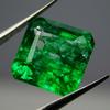 Square Cut CERTIFIED 9 Carat Natural Emerald Green Colombian Loose Gemstone A-3897b