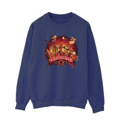 Damen/Damen The Nightmare Before Christmas Gruseliges Weihnachts-Sweatshirt