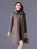 Women's Double-Faced Wool Camel Hair Coat - Autumn/Winter Style, Middle-Aged Mother's Loose, Slimming, Elegant Overcoat
