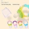 Multi-Color Fruit Pacifier & Teether - Baby Nutrition Aid