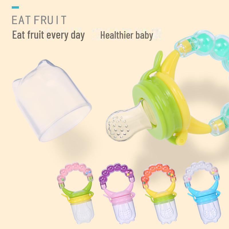 Multi-Color Fruit Pacifier & Teether - Baby Nutrition Aid