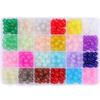 Diy Glass Set Bracelet Bracelet 8Mm Glass Jelly Double-Spell Round Bead Set Box Material Beads