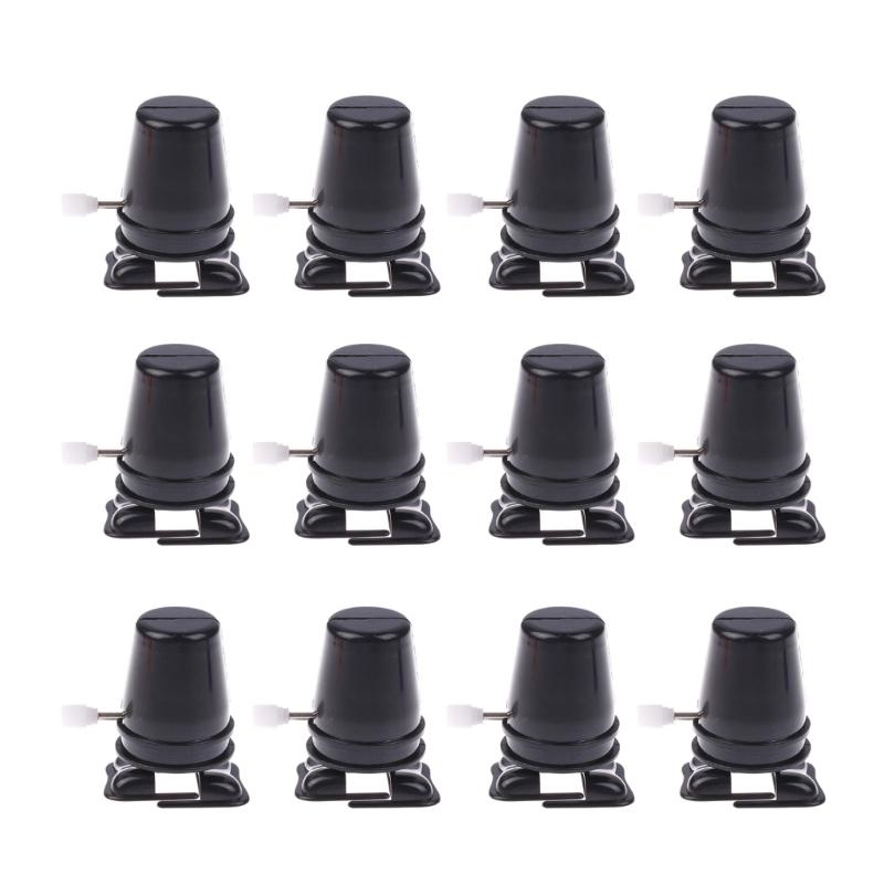 Set of 12 Small Wind up Robot Plastic Simple Operations Wind up Robot for Kids' Learning and Adults' Collection