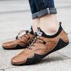 Lederschuhe2024 Trendige Street Casual Schuhe Bequemes Fußgefühl Schöne Schwarze Flache Schuhe Herren Herbst Übergröße Date Walking