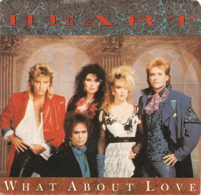 7inch Record HEART - What About Love B5481 Capitol Records 1985 Canada Rock Used