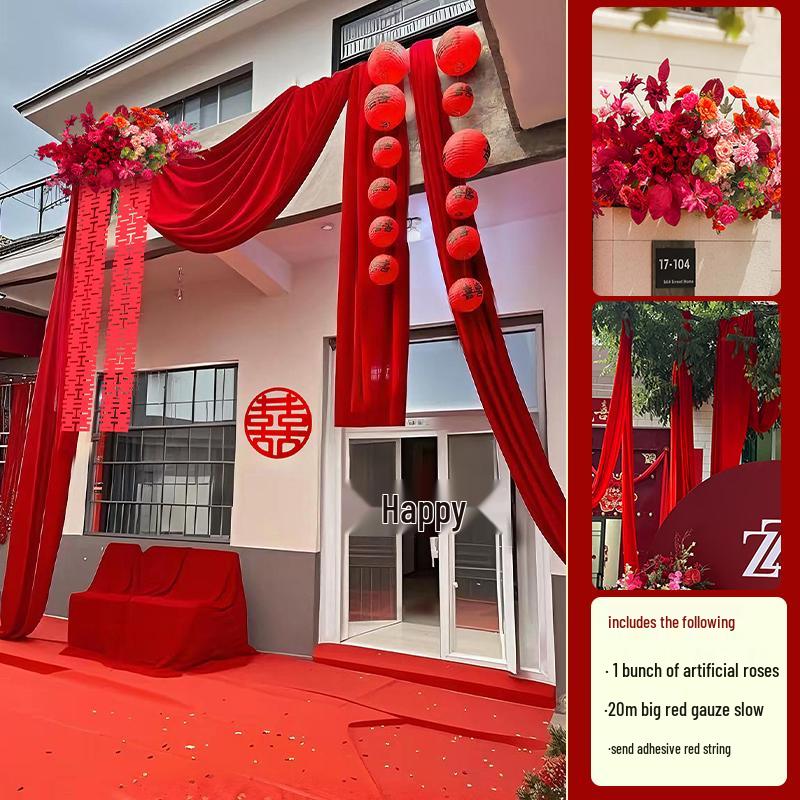 Wedding & Engagement Floral Arrangement - Courtyard & Living Room Decor Ornaments