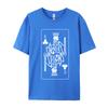 King Card Halloween Costume Funny Skull Skeleton Unisex TShirts Cute Round Neck Design Short Sleeve 100 Cotton Unisex Tshirts