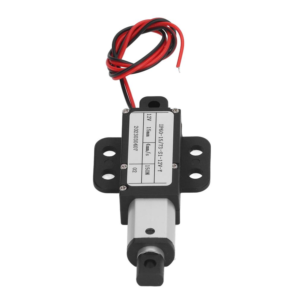 Electric Micro Linear Actuator 150N Aluminum Alloy 15mm Stroke Mini Motion Actuator for Industry 12V IP60YR