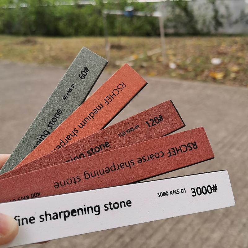 High Mesh Oil Stone Knife Sharpener Water Grinding Stone Kitchen Tool Small Strips for Household Use