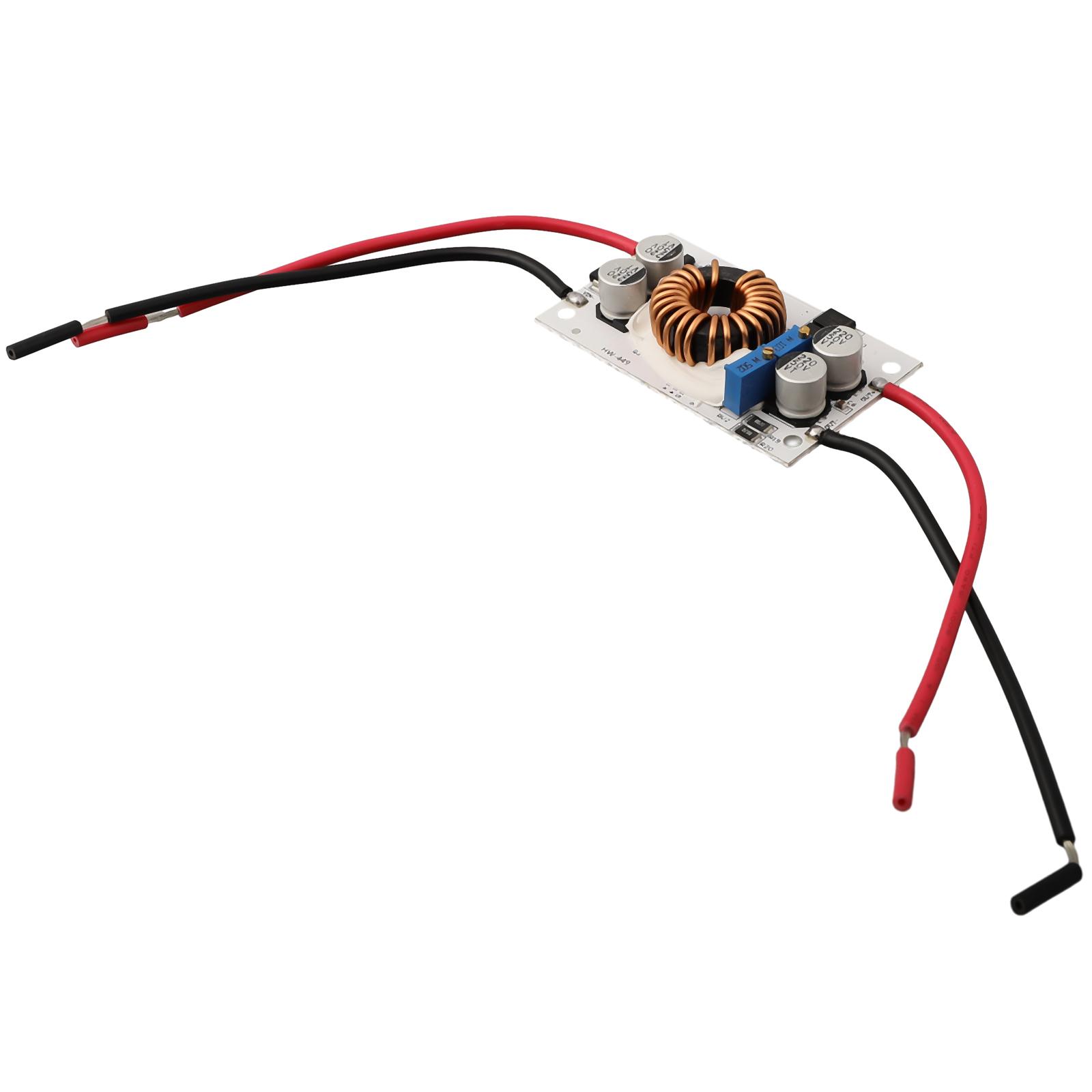 

Boost Converter Current Power Supply DIY Power Supply Non-isolated 0-6A 150KHz Adjustable DC 8-48v To DC 12-50V CHINA