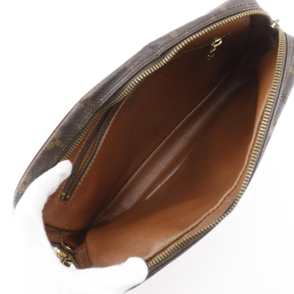 LOUIS VUITTON Marly Dragonne Business Bag M51825 vintage Brown Monogram canvas unisex Used