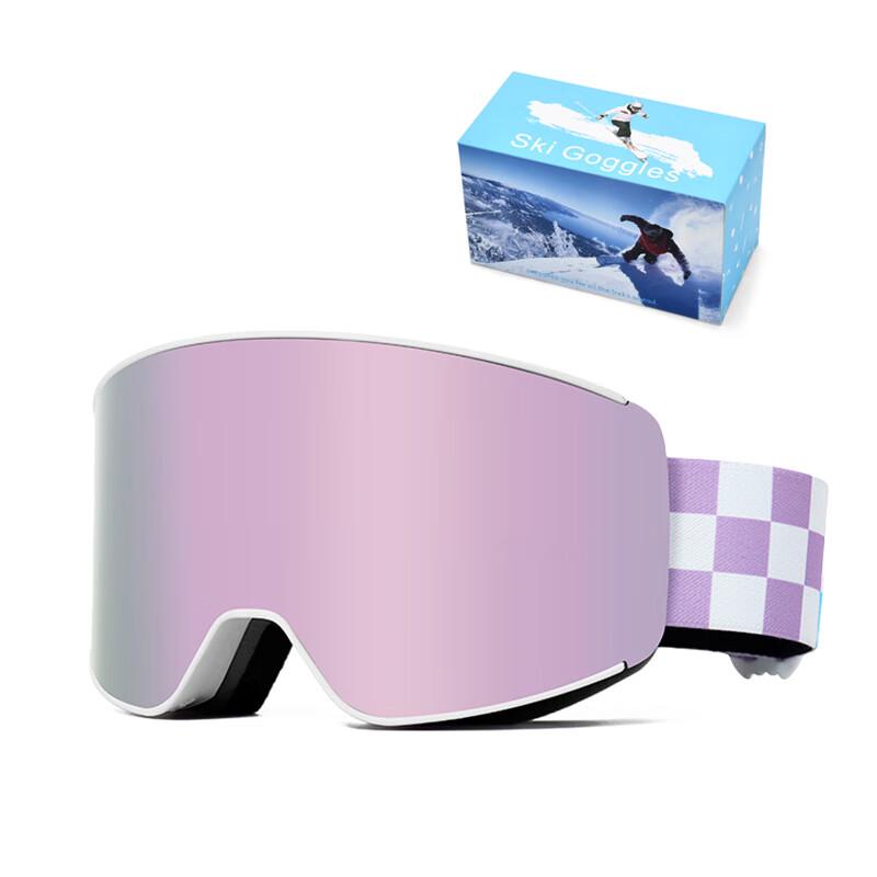 Mushen Spherical Anti-Fog Ski Goggles
