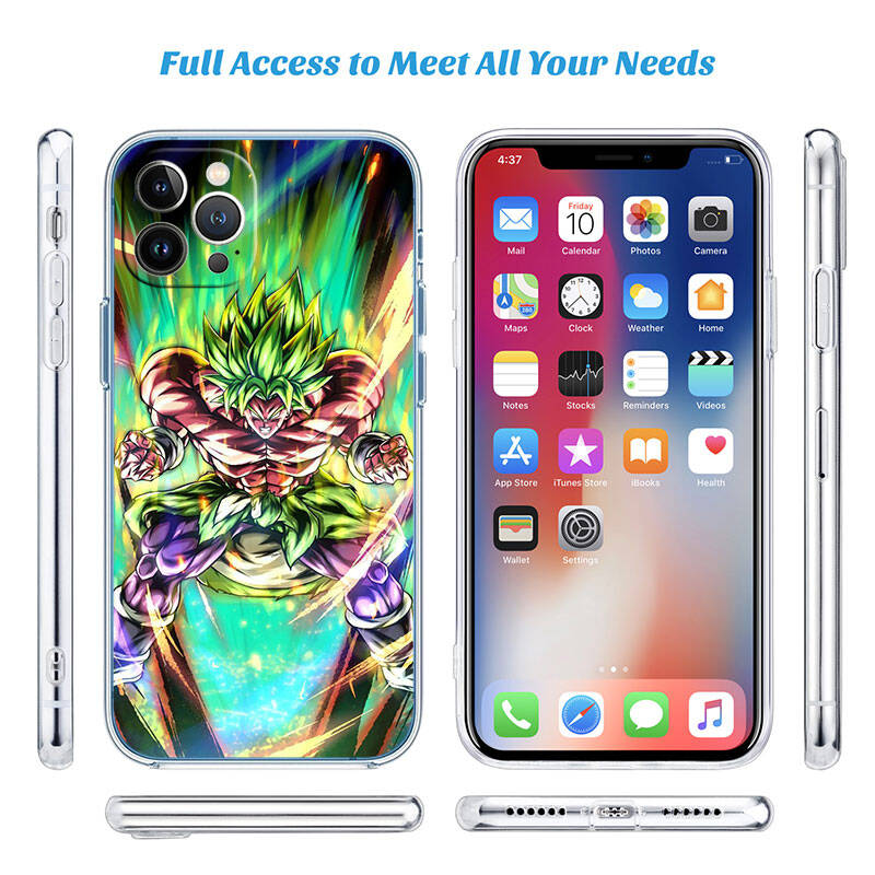 MH45 Dragon Ball BROLY Phone Case for Motorola G34 G32 G31 G14 G15 G84 G62 E32 G24 G72 G71 G73 G85 G200 G60 G52 G51 G50 G42 G41 G32 G30
