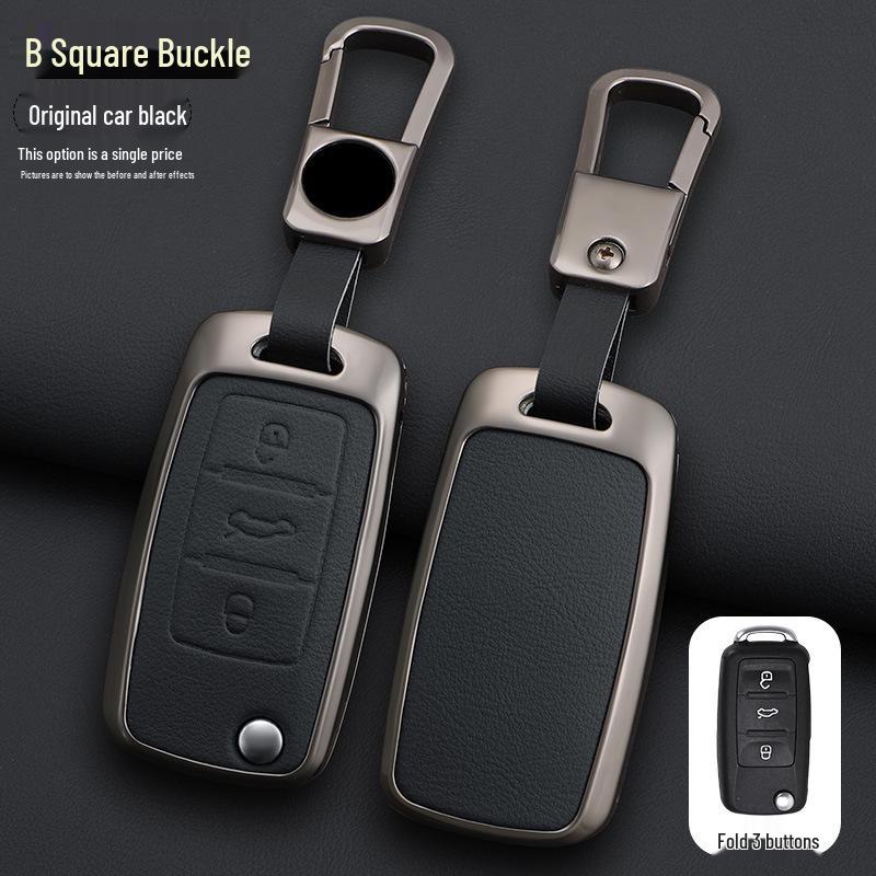 Compatible Car Key Cases & Buckles for Volkswagen: Lavida, T-Roc, Lamando, Tayron, Sagitar, Tiguan, Polo, Tharu