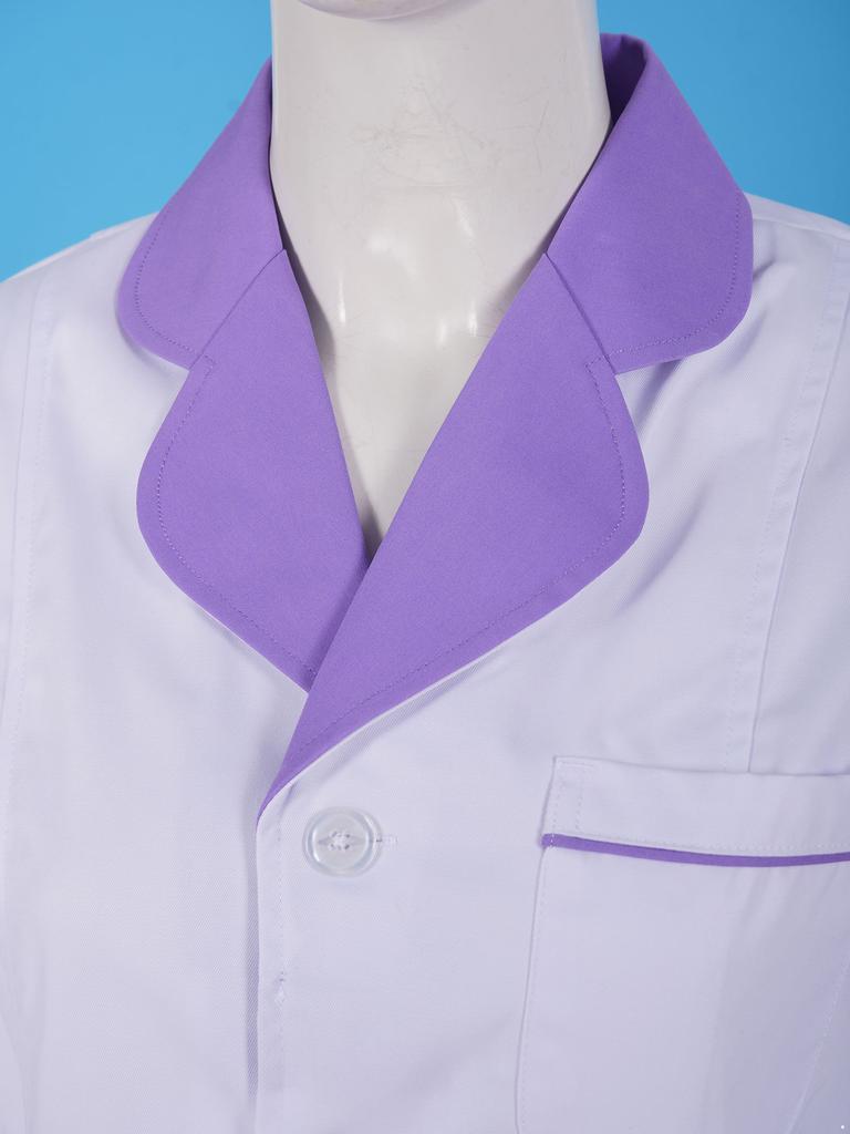 Kvinnors labbrock Halloween kostymer Läkaruniformer Outfits Professionell medicinsk kappa