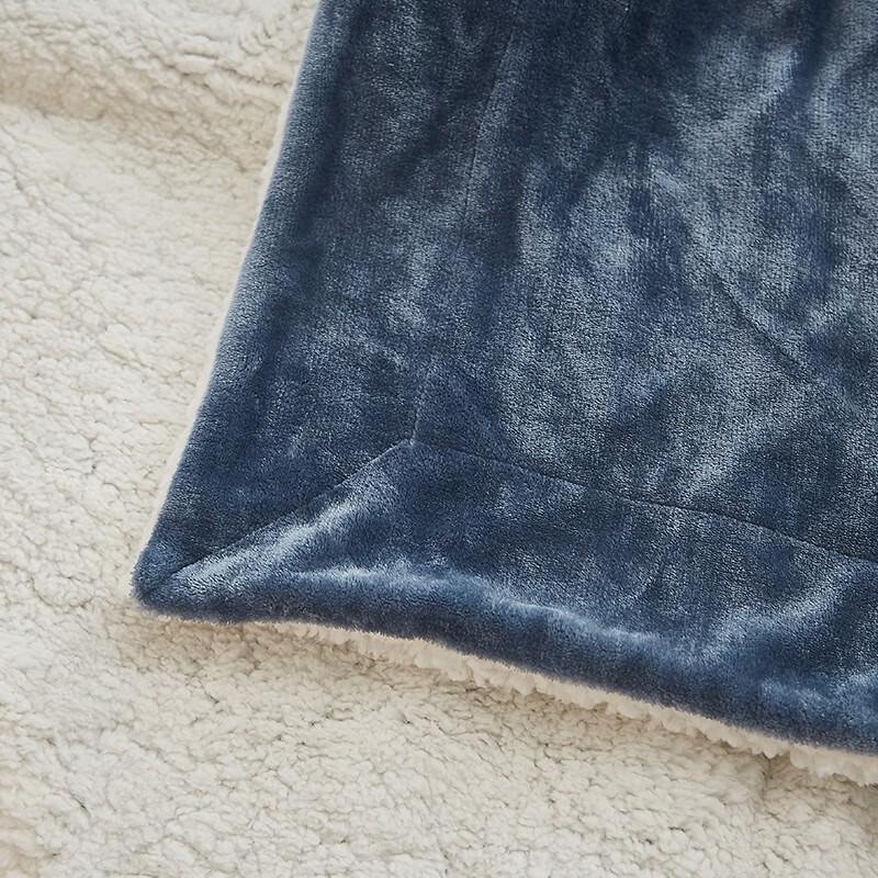 Hengyuanxiang Leah TLS1039 All-Season Soy Fiber Lamb Fleece Combination Quilt