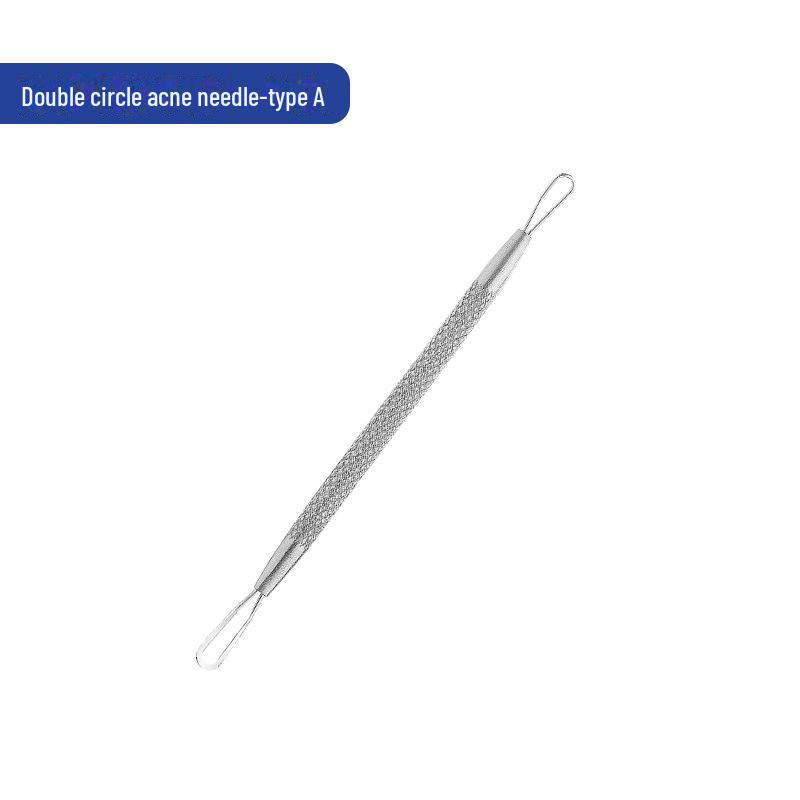 Stainless Steel Double-Headed Acne Extractor & Blackhead Remover Tool