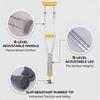 Verstellbare Aluminium-Unterarmgehstützen für die Rehabilitation von Älteren & Behinderten