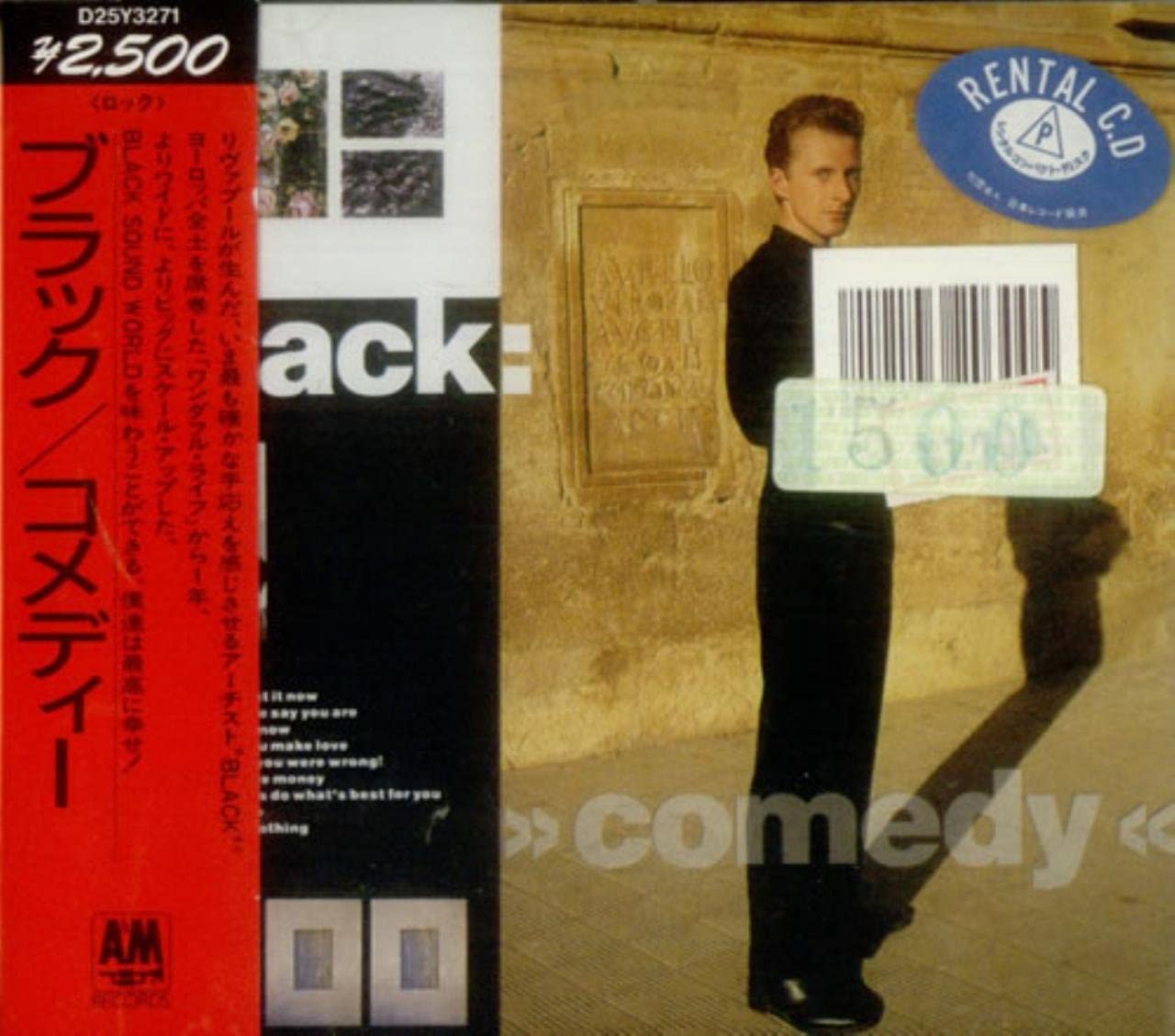 

CD BLACK - comedy D25Y3271 A&M 1988 Japan Dance & Electronica Used