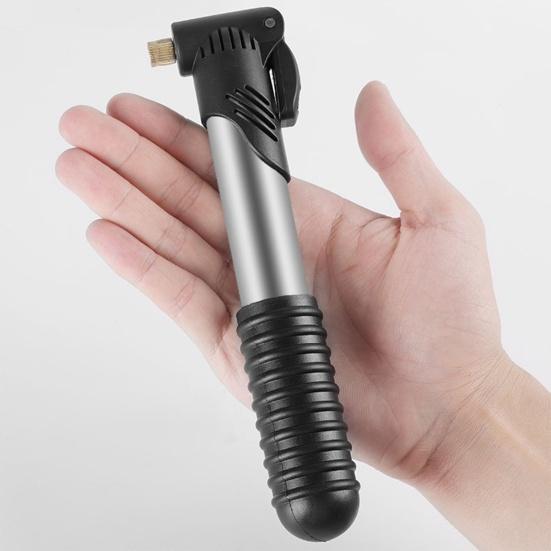 Bike Pump Mini Portable Stainless Steel Multifunction Bicycle Tool Set Inflator for Basketball Football