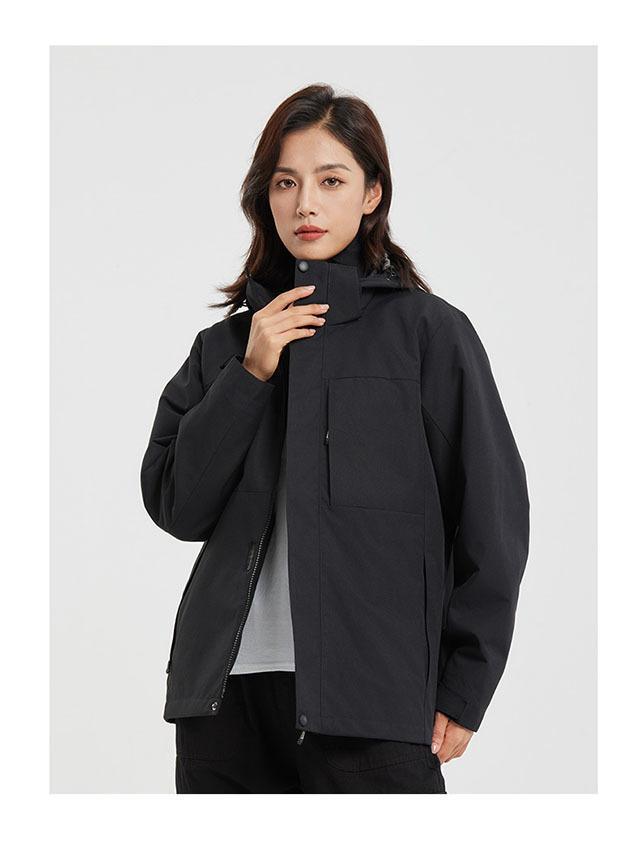 Duke Three-Proof Detachable Inner Layer Storm Jacket – Custom Logo Outdoor Trendy Mountaineering & Cycling Cotton Jacket