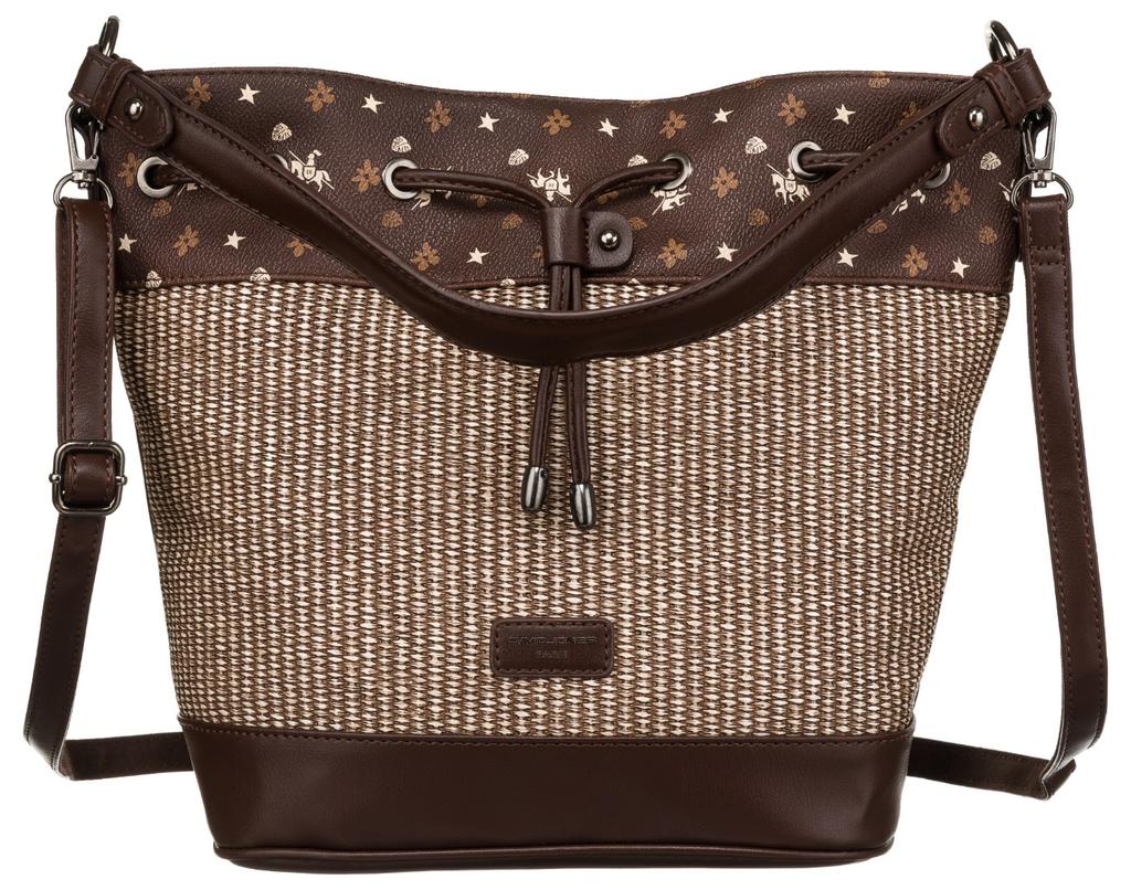 Women's bag 6875-2 BROWN