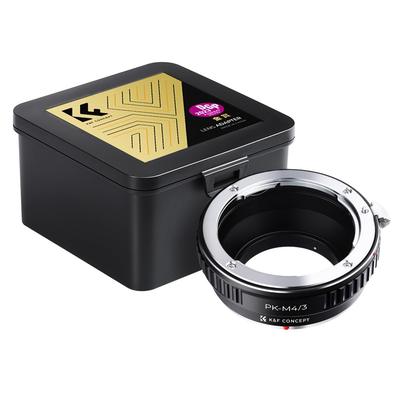 CONCEPT Adaptateur de Monture pour Objectifs Pentax K PK vers Adaptateur de Monture Micro pour Infinity Directement depuis les Caméras K&F 4/3. Mise au point de haute précision.