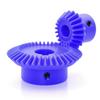1:2 Nylon Bevel Gear 1M 15/30 20/40 Teeth 90 Degree Plastic Spur Bevel Gear BULE