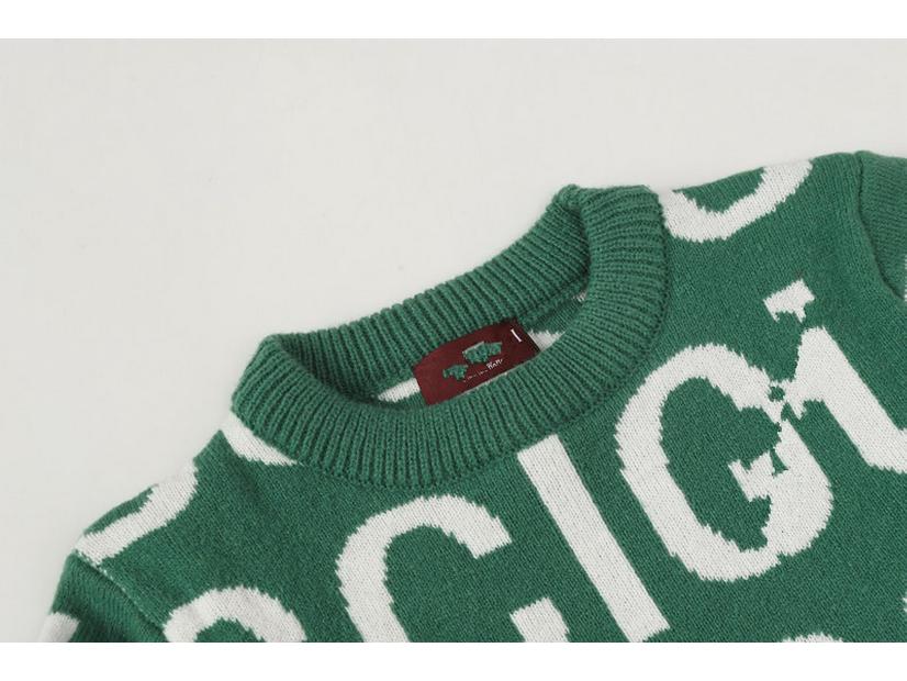 Cross 25SS Hochwertiger gestrickter Jacquard-Rundhals-Pullover für Damen und Herren - Modisches Pullover-Oberteil