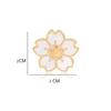 [TOUFEIYUAN] Cherry Blossom Pin Badges, Set of 5 (5) for Weddings, Spring Entrance Ceremonies, and Graduations