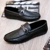 Mode Herren Slipper Schuhe Fahren Mode Boot Schuhe Mann Marke Leder Mokassins Herrenschuhe Herren Bequem Fahren Herren Freizeitschuhe