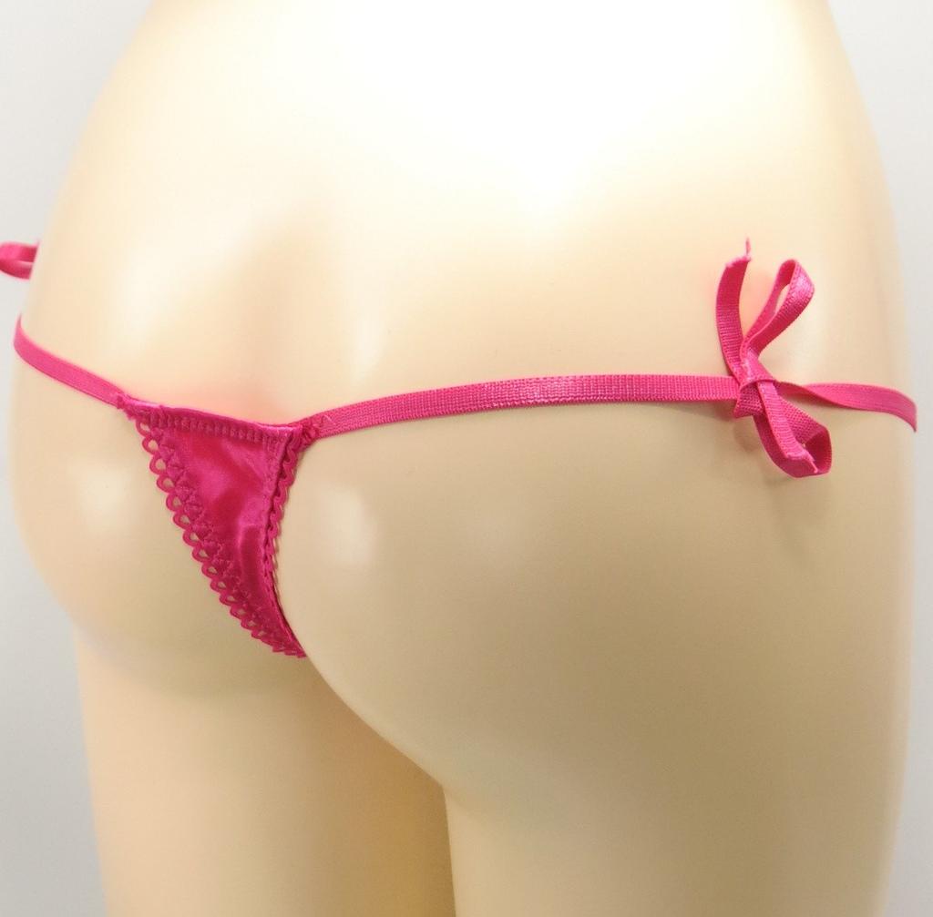 Remote Rotor Pocket Shorts Jumping Pants String Panties Sexy Lingerie Micro Bikini Ultra Small Extreme Underwear T45RS Rose Pink F [Cat Select] T-Back