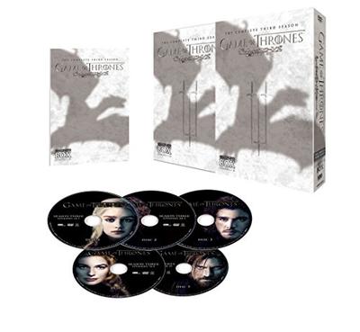 Game of Thrones Season 3: A Storm of Swords - Part 1 - Complete DVD Box Set (5 Discs)