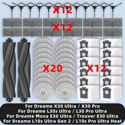 Compatible Para Dreame Mova E30 Ultra / L10s Ultra Gen 2 / L10s Pro Ultra Heat / X30 Ultra Piezas de Repuesto Accesorios Consumibles