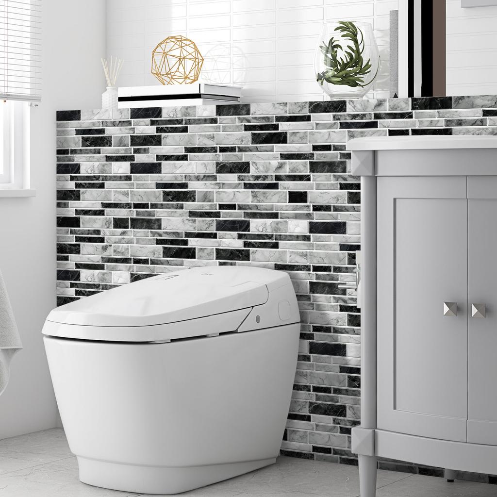 Marble Special-Shaped Tile Sticker Pvc Self-Adhesive Kitchen Waterproof Living Room Bedroom Wall Decoration Wallpaper Wall Sticker