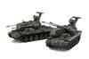 Fujimi Model Military Series Japan Ground Force Type 87 Gun Plastic Model ML9 1/72 No.9 Self-Defense Self-Propelled Anti-Aircraft