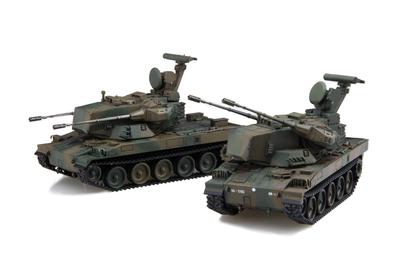 Fujimi Model Série Militaire Force Terrestre Japonaise Type 87 Canon Maquette Plastique ML9 1/72 N°9 Auto-Défense Automoteur Anti-Aérien