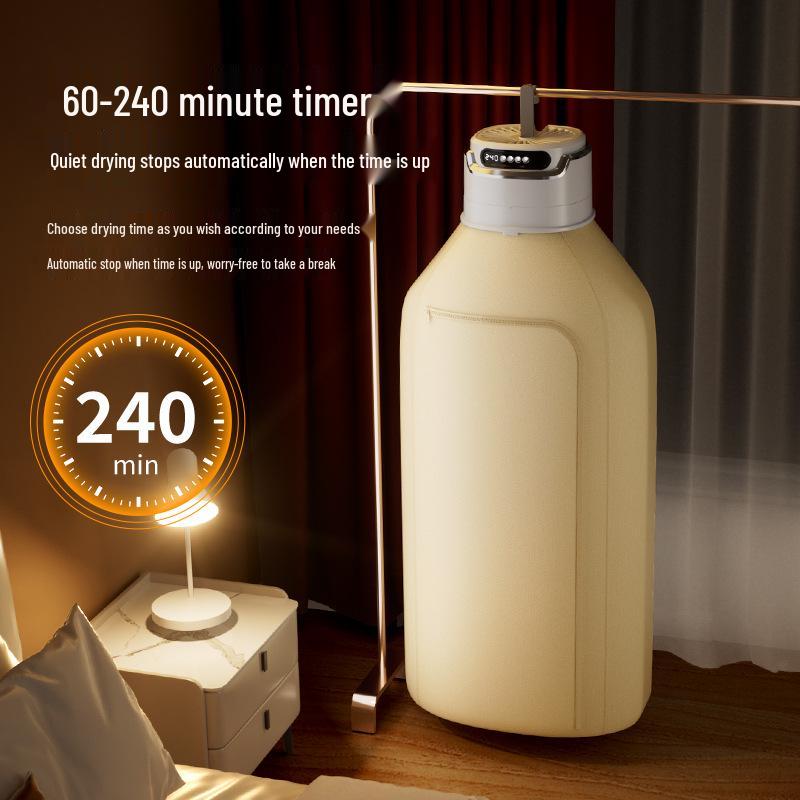 Smart Portable Folding Clothes Dryer for Dorms and Households