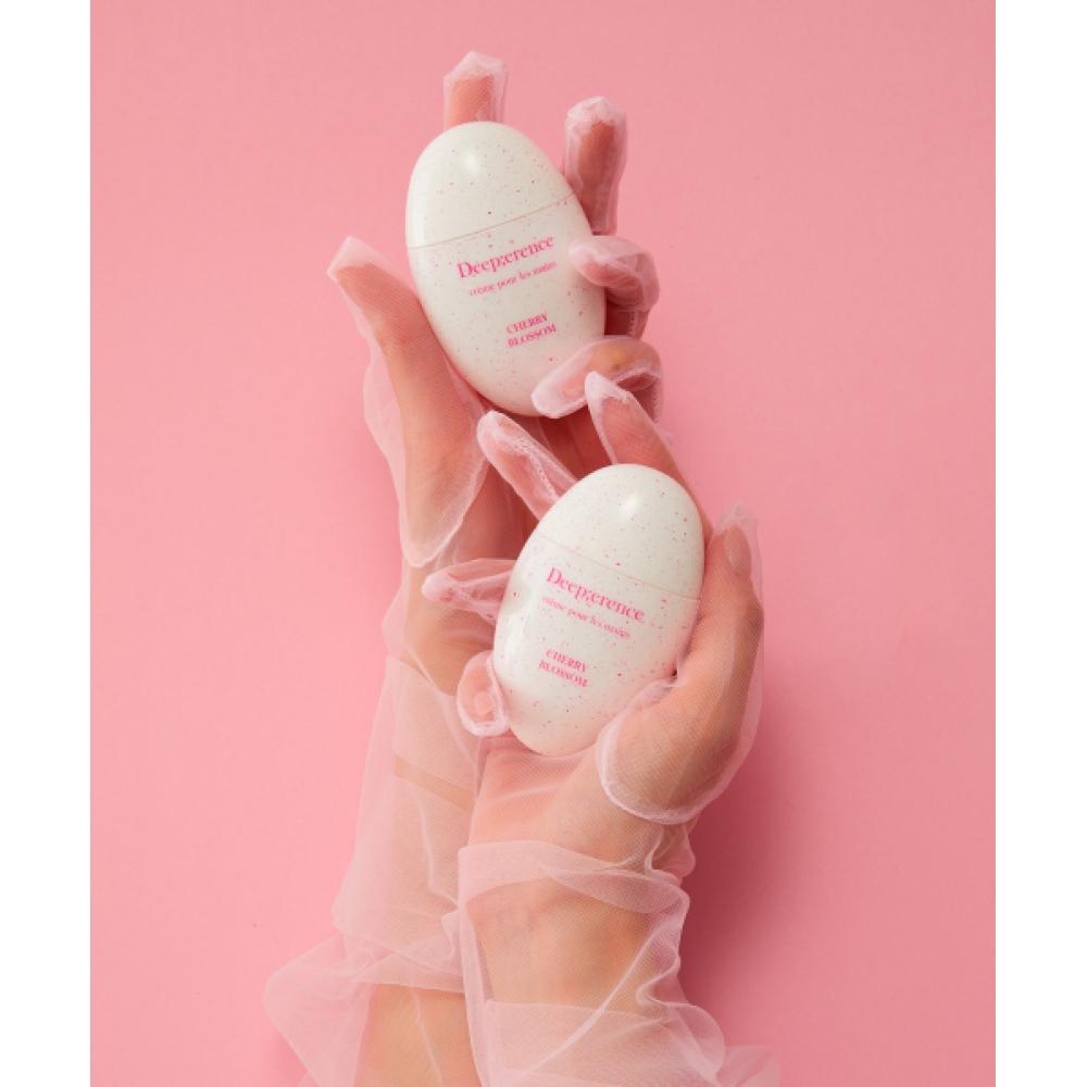 Deeperence Perfume Marble Hand Cream Single 50ml Choose 1 White Musk Cherry Blossom White musk hand cream 50ml