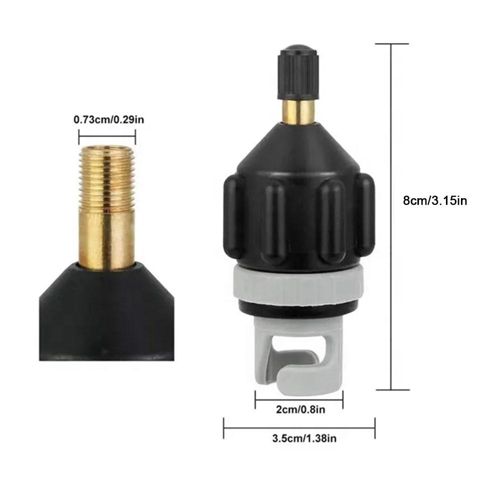 1ks Ventil vzduchové pumpy Nafukovací člun Pro SUP Pumpa Adaptér Ventil vzduchové pumpy Hlava pro pumpování Konektor Konvertor Vzduchový kompresor na pneumatiky