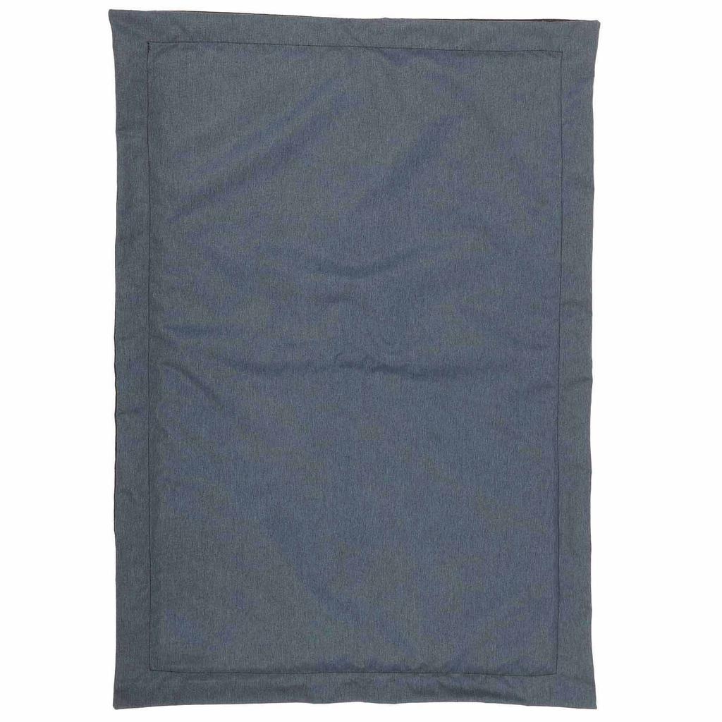 Pet Sleeping Mat AntiBite Universal Washable Waterproof Pads Soft Mattress for Dogs Cats(Navy Blue L)