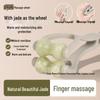 Natural Jade Finger Massager: Multi-functional Hand Joint Roller and Acupoint Stimulator