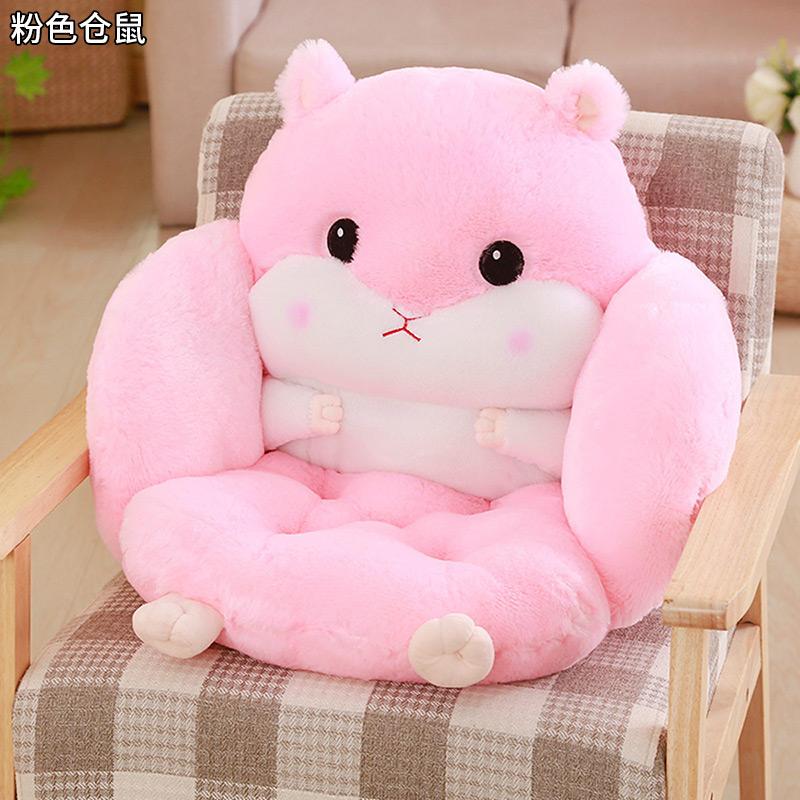 

Подушка для хомяка, подушка для стула в офисе, подушка для дивана, украшение для дома, милая подушка для татами, поясничная поддержка, детский подарок