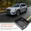 Armrest Box Storage Tray for Subaru Forester 2024-2019 USB Hole Removable Pads Easy Installation Interior Organizer for Easy Access Hidden Storage