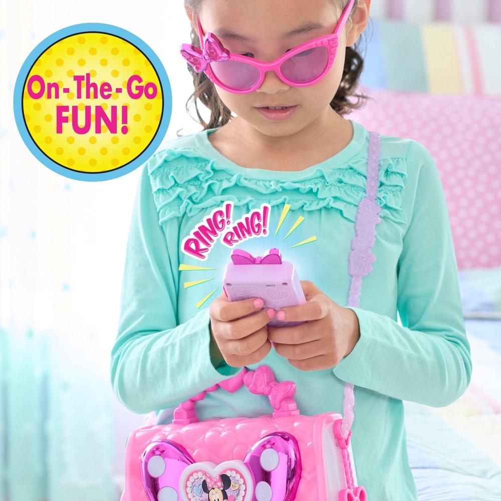 Just Play Disney Junior Minnie Mouse Bow Fabulous Dress-Up Playset 7-Piece Toy for Ages 3 and Up